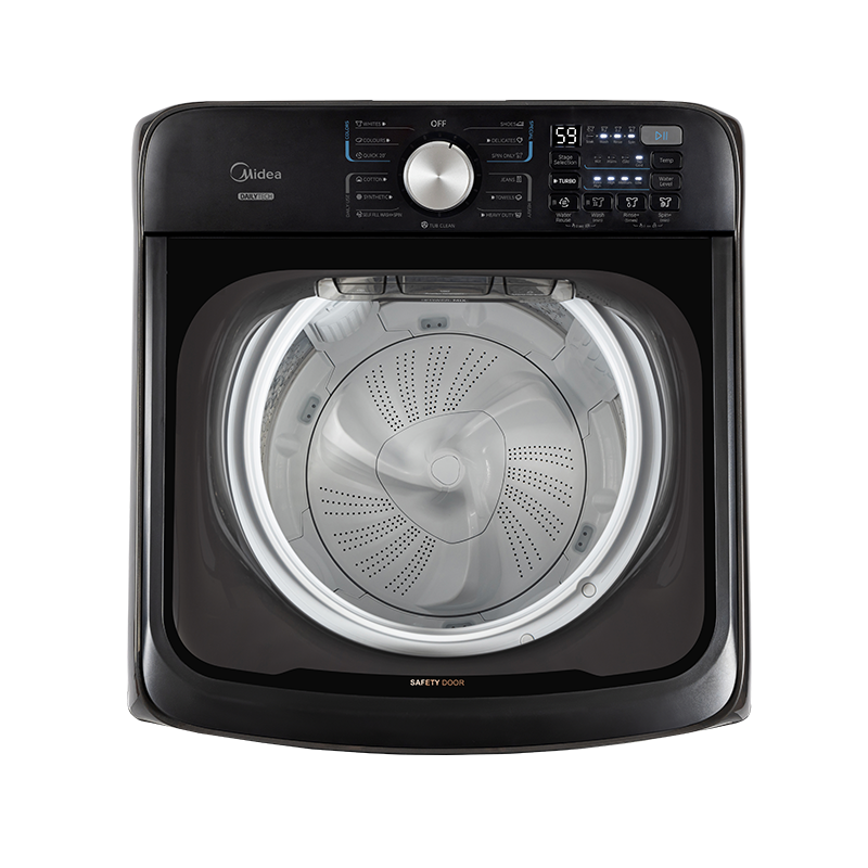 Midea 16kg Top Loader Washing Machine – Titanium