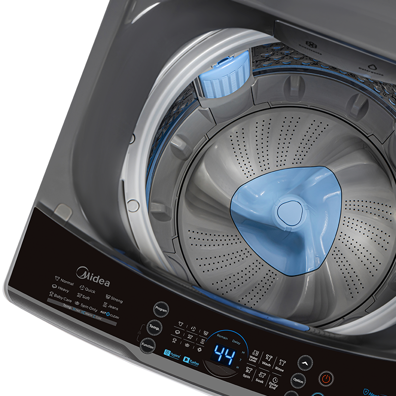 Midea 11kg Top Loader Washing Machine – Titanium