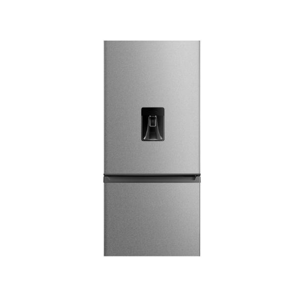 Midea 262L Bottom Freezer Fridge with Water Dispenser – Silver – Frost Free