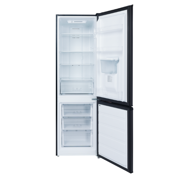 Midea 262L Bottom Freezer Fridge with Water Dispenser – Dark Grey