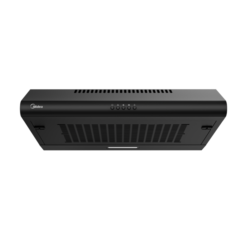 Midea 60cm Shelf Extractor Cooker Hood – Black