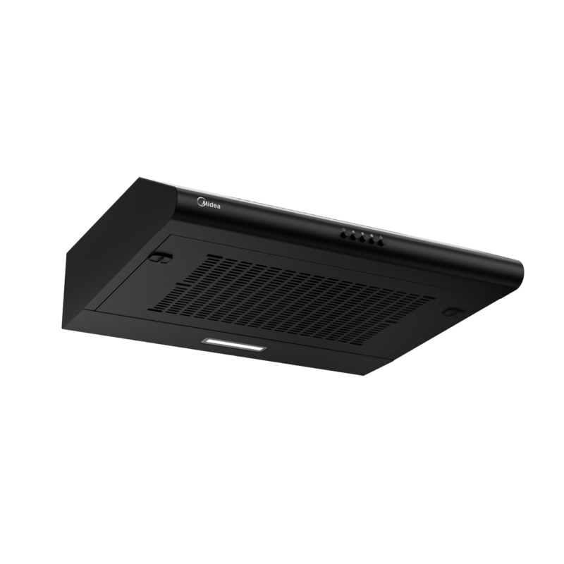 Midea 60cm Shelf Extractor Cooker Hood – Black