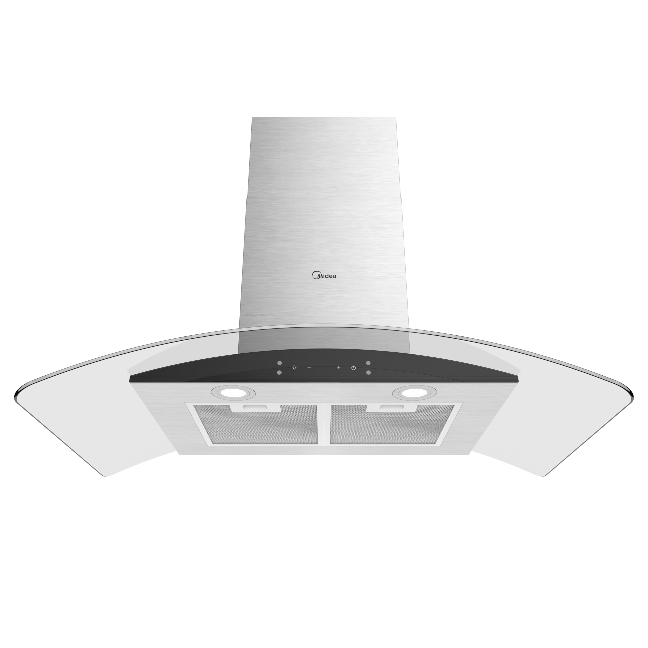 Midea 90cm Curved Glass Cooker Hood – Gesture Control