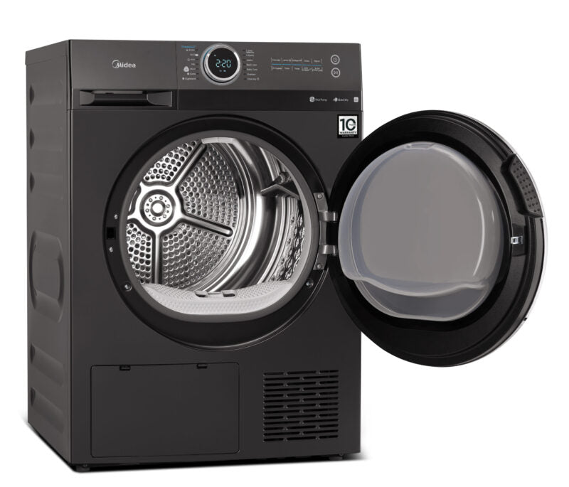 Midea 10kg Heat Pump Tumble Dryer – Titanium – WiFi Enabled