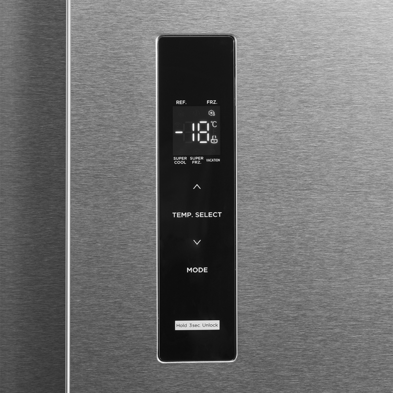 513L Inverter Side by Side refrigerator – Stainless Steel