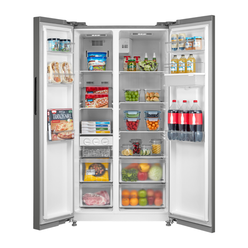 513L Inverter Side by Side refrigerator – Stainless Steel