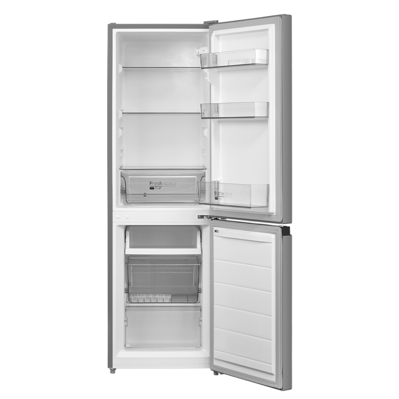Midea 169L Bottom Freezer Fridge – Silver