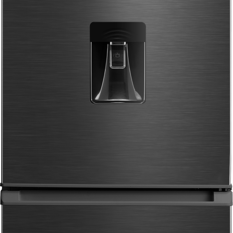 Midea 262L Bottom Freezer Fridge with Water Dispenser – Dark Grey