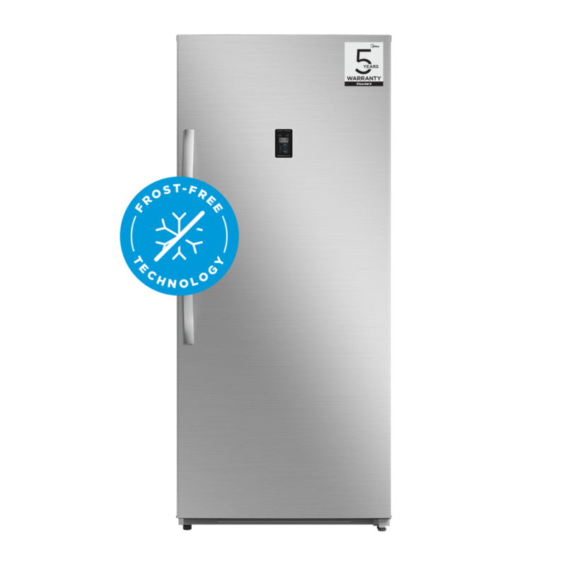 Midea Upright Convertible “Switch” Fridge / Freezer 595L – Stainless Steel