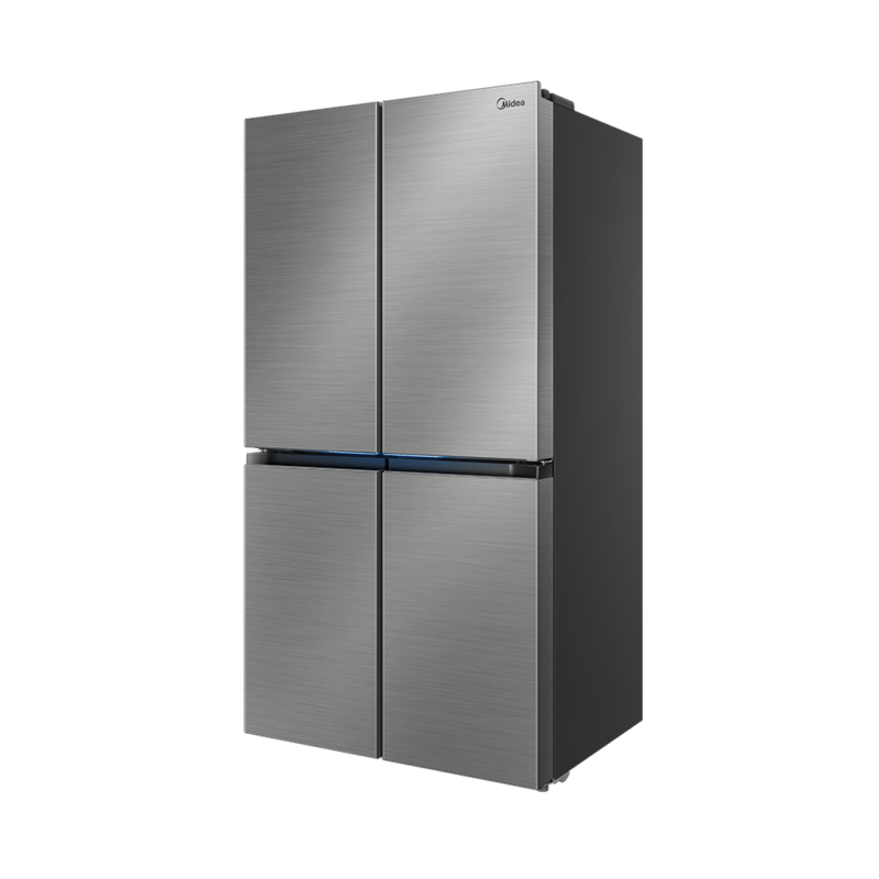 Midea 641L Four Door Refrigerator – Inverter Quattro – Bru Steel