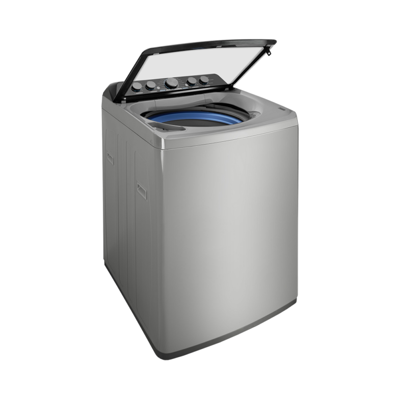 Midea 21kg Semi-Industrial Inverter Top Loader Washing Machine – Silver
