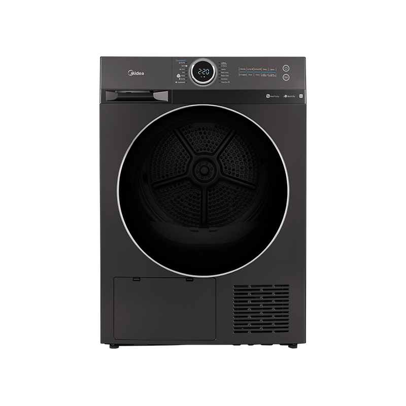 Midea 10kg Heat Pump Tumble Dryer – Titanium – WiFi Enabled