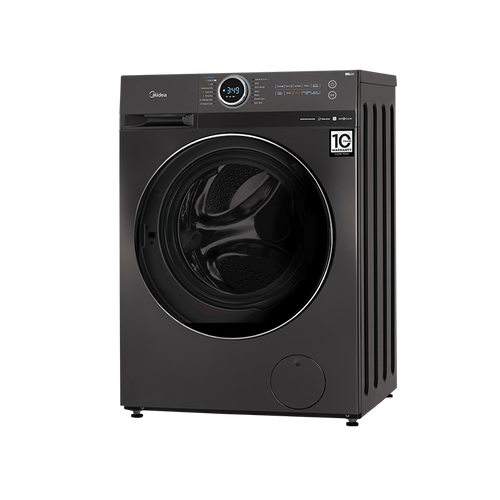 Midea 10kg Front Loader Washing Machine – 1400 RPM – Titanium