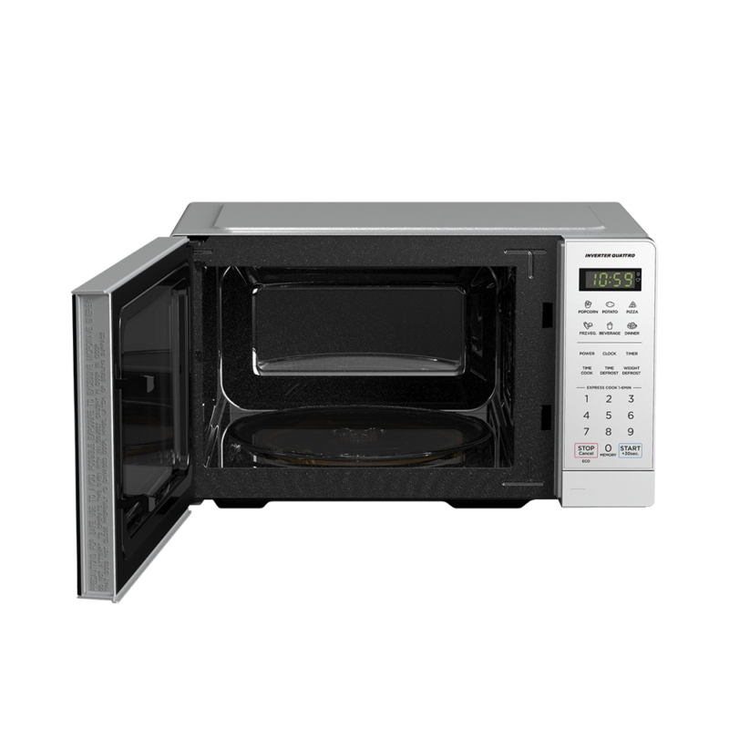 Midea 20L Inverter Digital Microwave Silver Mirror 700W