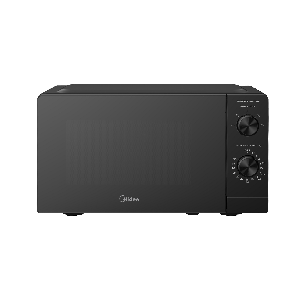 Midea 20L Inverter Manual Microwave 700W – Black
