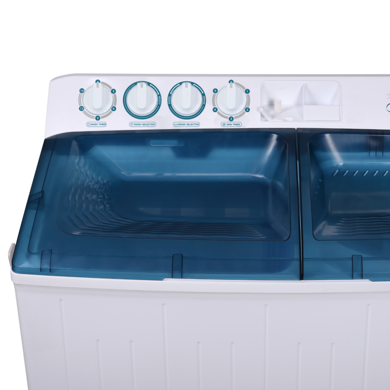 Midea 15kg Twin Tub Washing Machine – Pump Assisted – White