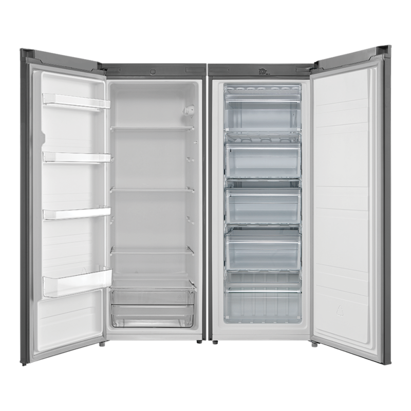 Midea 157L Upright Freezer – Silver