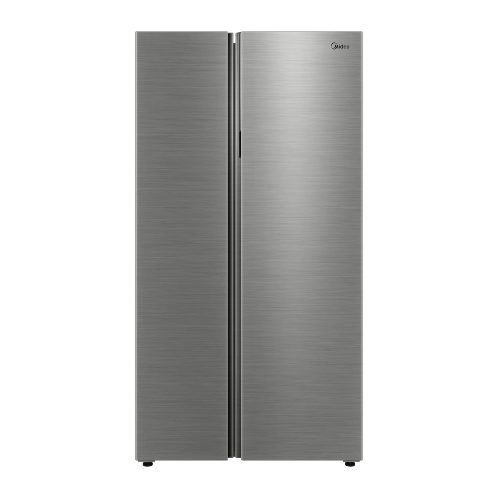 681L Side by Side Refrigerator – Inverter Quattro – Bru Steel