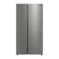 681L Side by Side Refrigerator – Inverter Quattro – Bru Steel