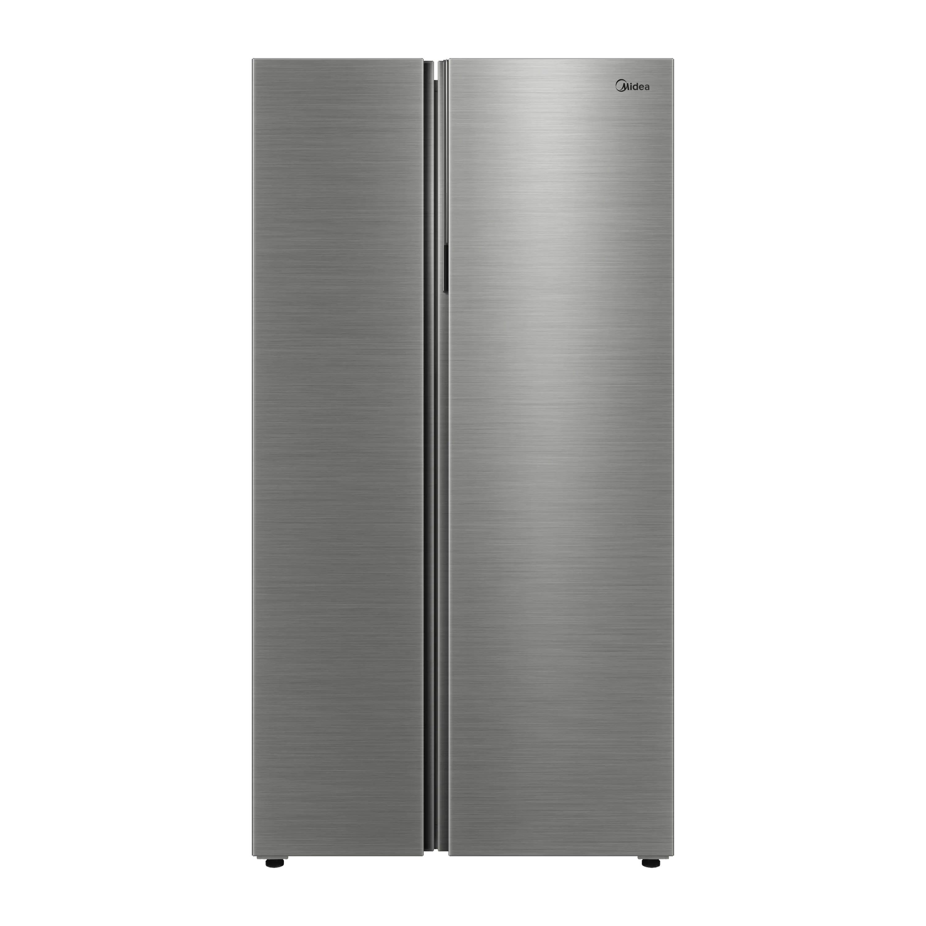 681L Side by Side Refrigerator – Inverter Quattro – Bru Steel